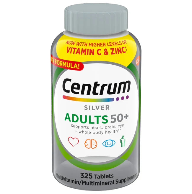 ADULTS 50+ MULTIVITAMIN. 325 TABLETS