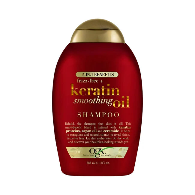 5 IN 1. BENEFIT FRIZZ FREE + KERATIN SMOOTING OIL SHAMPOO. 385ml