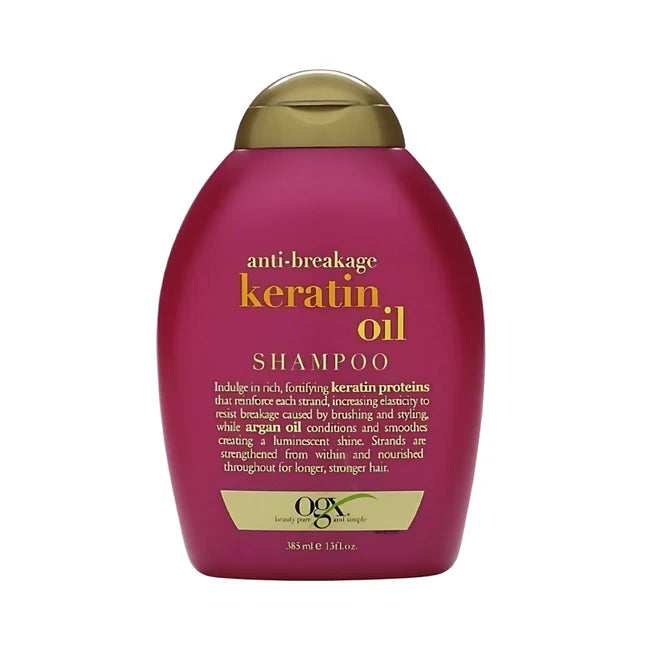 ANTI-BREAKEGE + kERATIN OIL SHAMPOO. 385ml