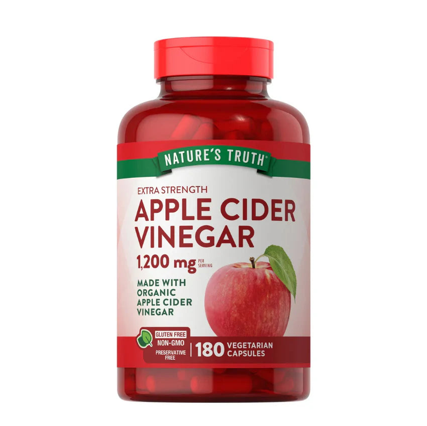 APPLE CIDER VINEGAR 1200mg. 180 CAPSULES