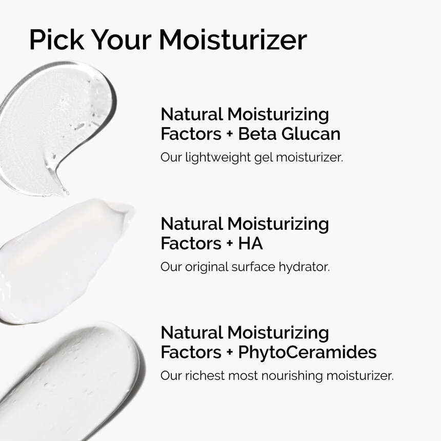 NATURAL MOISTURIZING FACTORS + BETA GLUCAN