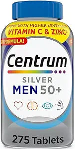 MEN 50+ IMMUNE SUPPORT MULTIVITAMIN, 275 TABLETS