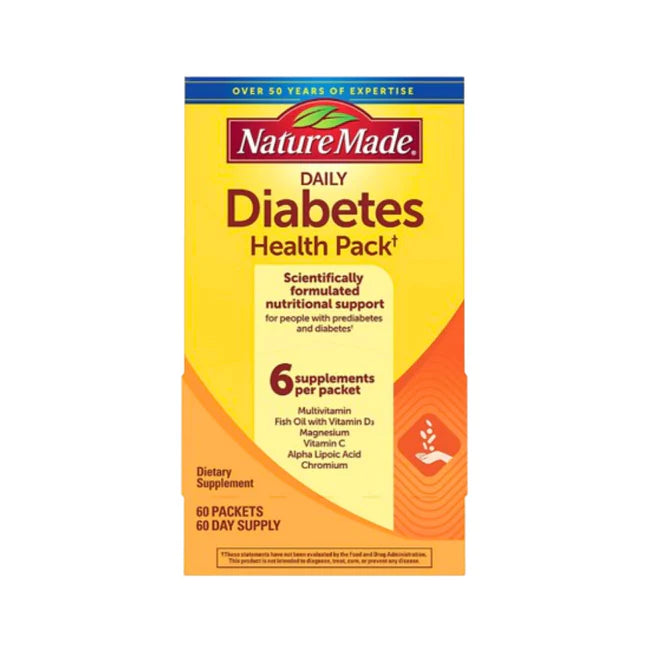 DIABETES HEALTH PACK. 60 PACKETS