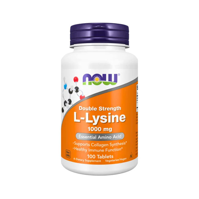 DOUBLE STRENGTH L-LYSINE 1,000mg. 100 TABLETS
