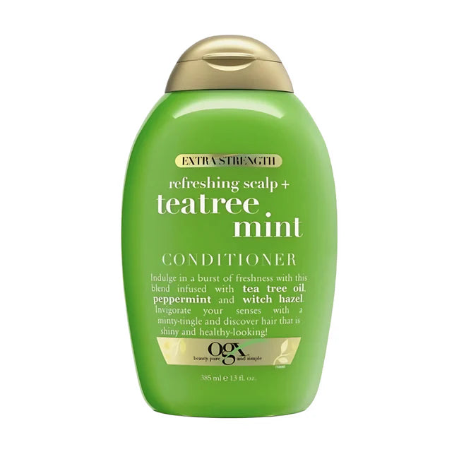 EXRTA STRENGTH REFRESHING SCALP TEATREE MINT CONDITIONER. 385ml