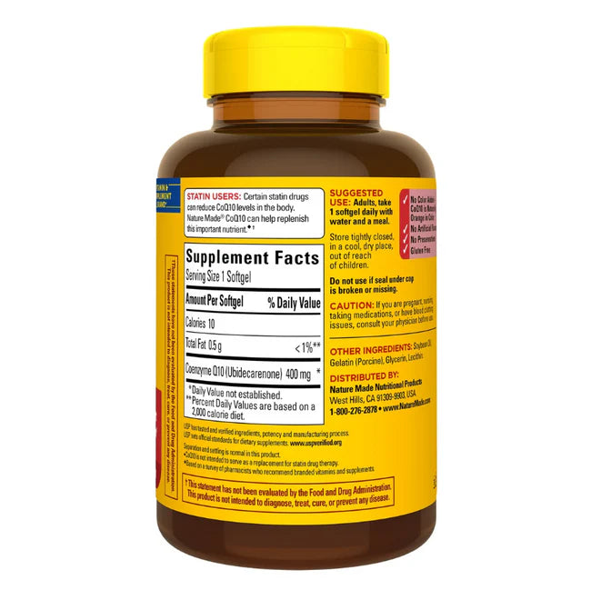 CoQ10 400mg. 90 SOFTGELS