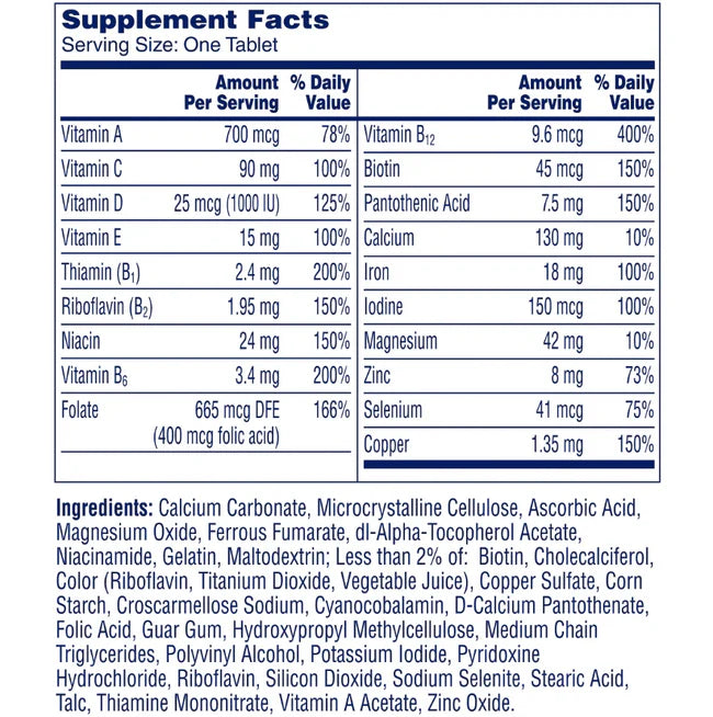 WOMEN'S MULTIVITAMIN. 300 TABLETS