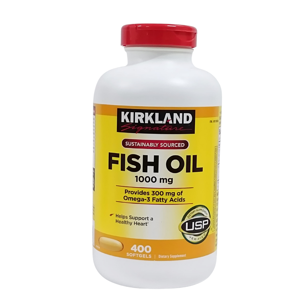 FISH OIL 1,000mg. 400 SOFTGELS