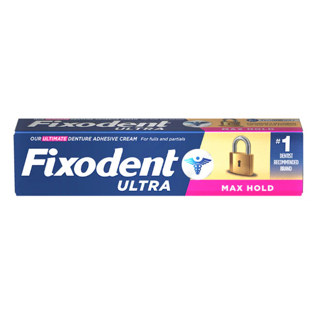 MAX HOLD DENTURE ADHESIVE CREAM