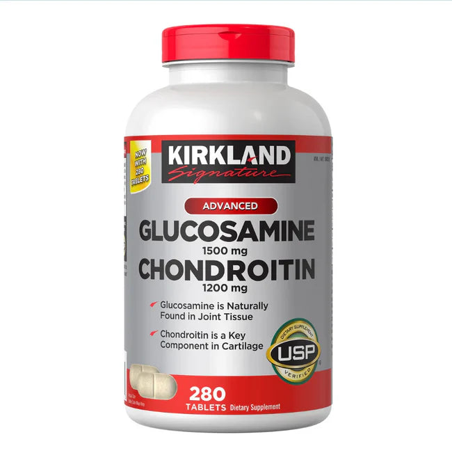 GLUCOSAMINE & CHONDROITIN. 280 TABLETS