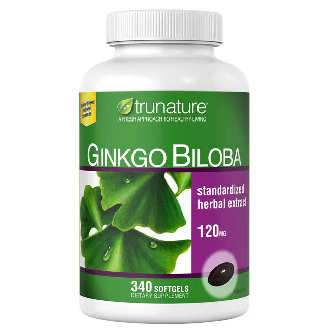 GINKGO BILOBA. 340 SOFTGELS