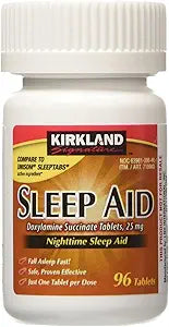 NIGHTTIME SLEEP AID. 92 TABLETS