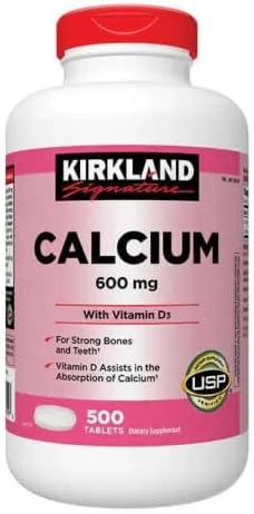 CALCIUM 600mg. 500 TABLETS