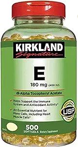 VITAMIN E 400iu. 500 SOFTGELS