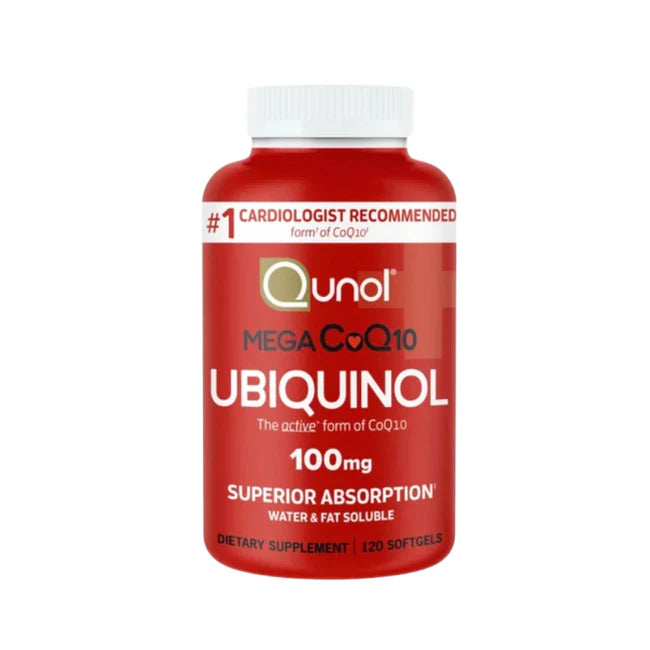 MEGA CoQ10 UBIQUINOL 100mg. 120 SOFTGELS