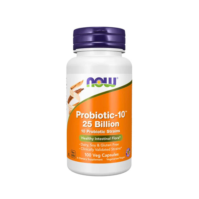 PROBIOTIC-10 25 BILLION. 100 VEG CAPSULES