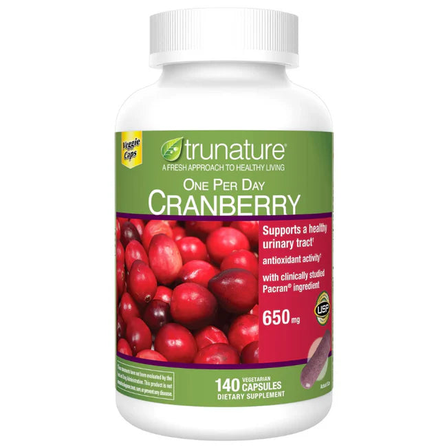 PACRAN CRANBERRY 650mg. 140 VEGETARIAN CAPSULES
