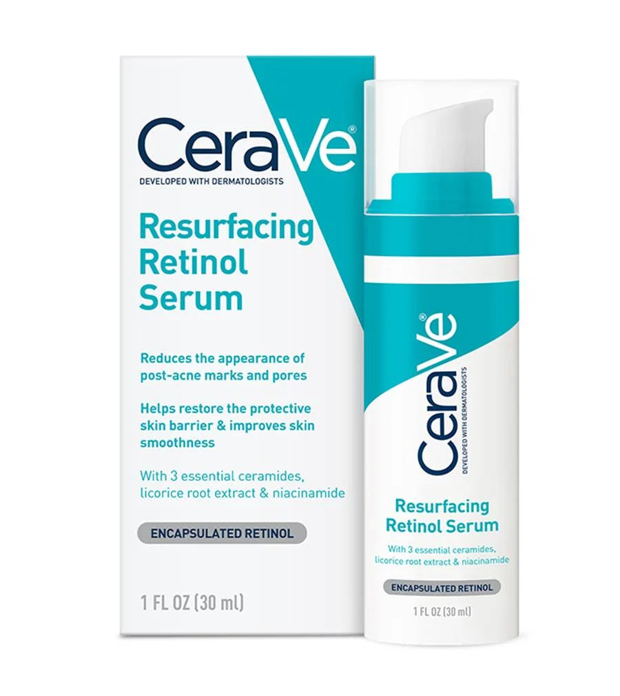 RESURFACING RETINOL SERUM FOR POST-ACNE MARKS AND SKIN TEXTURE