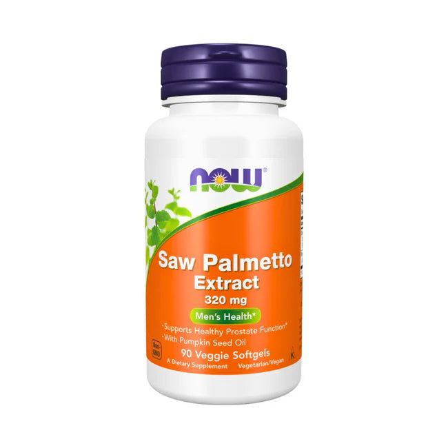 SAW PALMETTO EXTRACT, MEN'S HEALTH 320mg. 90 VEGGIE SOFTGELS