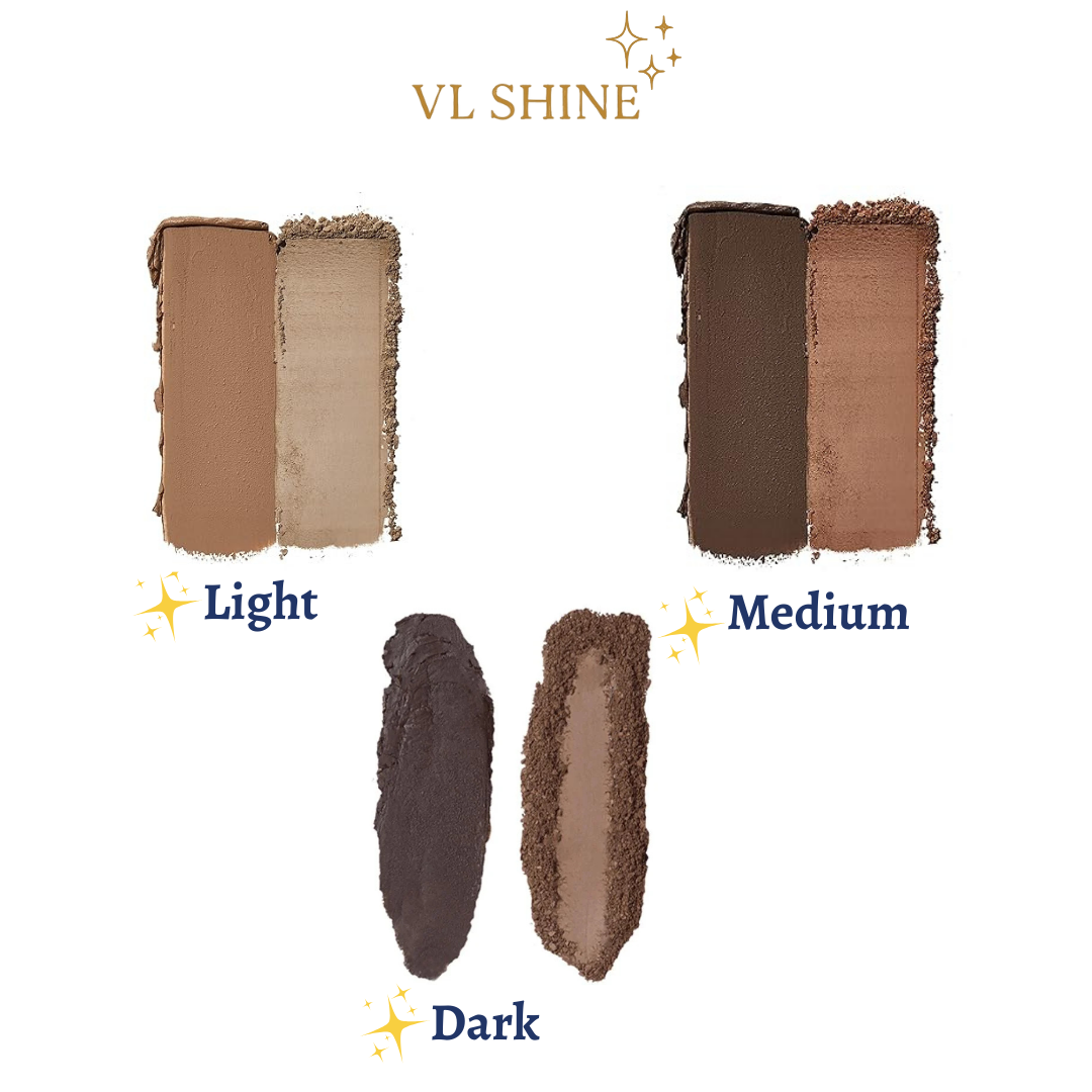 E.L.F GEL & POWDER EYEBROW KIT 4