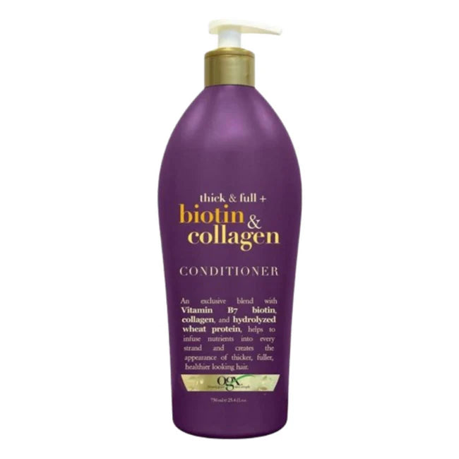 THICK & FULL + BIOTIN & COLLAGEN CONDITIONER. 750ml