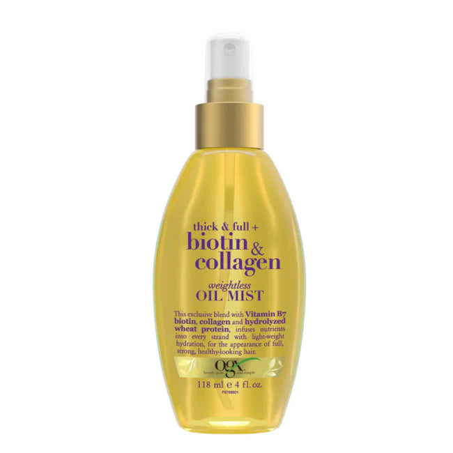THICK & FULL + BIOTIN & COLLAGEN WEIGHTLESS OIL MIST. 118ml