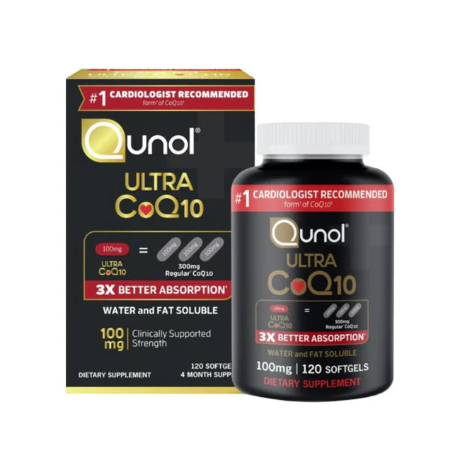 ULTRA CoQ10 100mg. 120 SOFTGELS