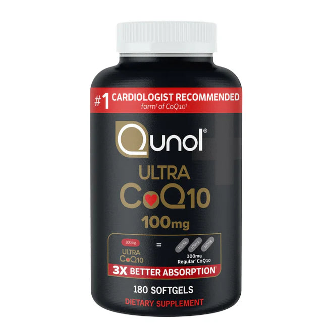 ULTRA CoQ10 100mg. 180 SOFTGELS