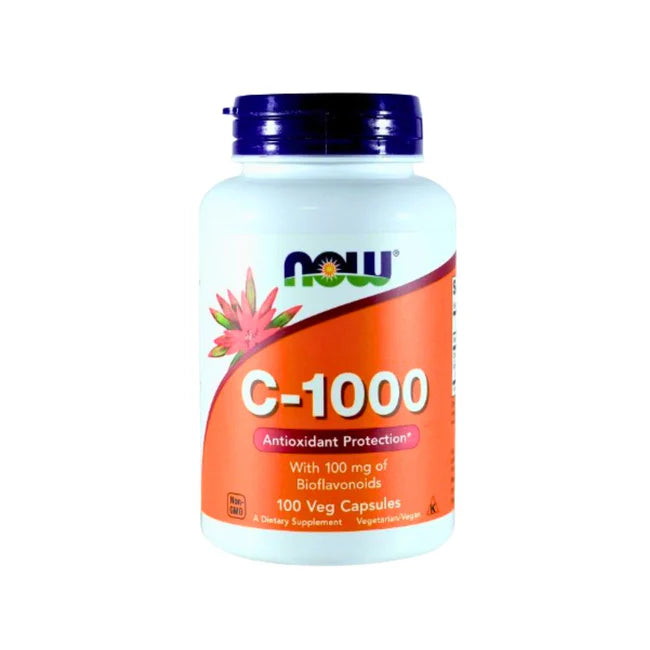 VITAMIN C-1000 WITH 100mg OF BIOFLAVONOIDS. 100 VEGATABLE CAPSULE