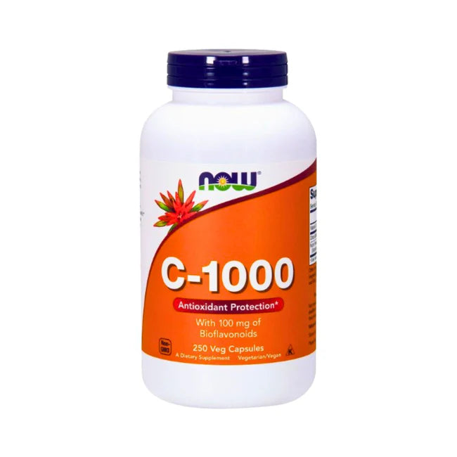 VITAMIN C-1000 WITH 100mg OF BIOFLAVONOIDS. 250 VEGATABLE CAPSULE