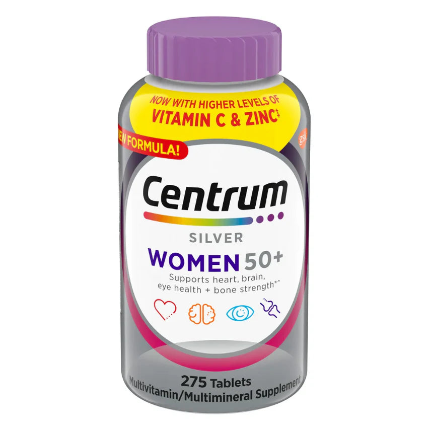 WOMEN 50+ IMMUNE SUPPORT MULTIVITAMIN, 275 TABLETS
