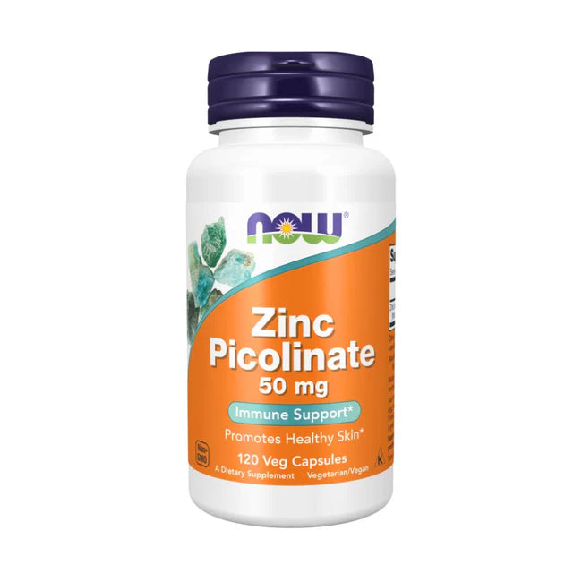 ZINC PICOLINATE 50mg. 120 VEG CAPSULES