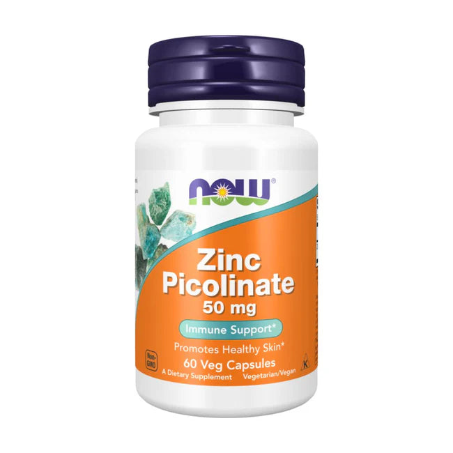 ZINC PICOLINATE 50mg. 60 VEG CAPSULES